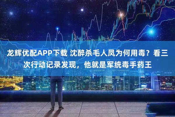 龙辉优配APP下载 沈醉杀毛人凤为何用毒？看三次行动记录发现，他就是军统毒手药王